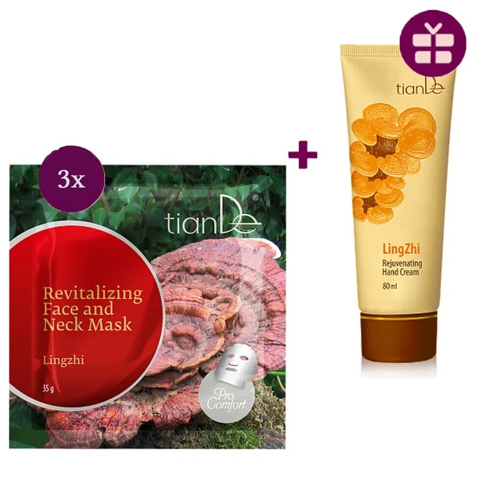 Revitalizační balíček Lingzhi pro mladistvou pleť