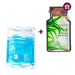 Rozjasňujúca starostlivosť o pleť s perlovým práškom a Aloe vera