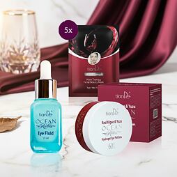 Verjüngendes Augenritual mit Meeresextrakten