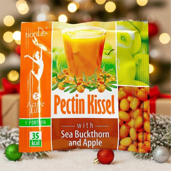 Pektinsäure mit Sanddorn und Apfel