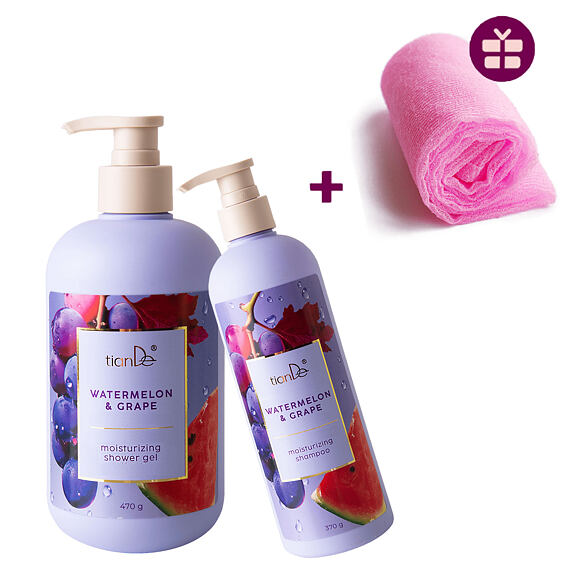 Hydrating Ritual Wassermelone und Trauben mit einem Geschenk