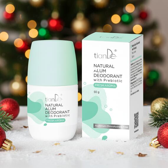 Kamencový deodorant s prebiotiky, svěží vůně