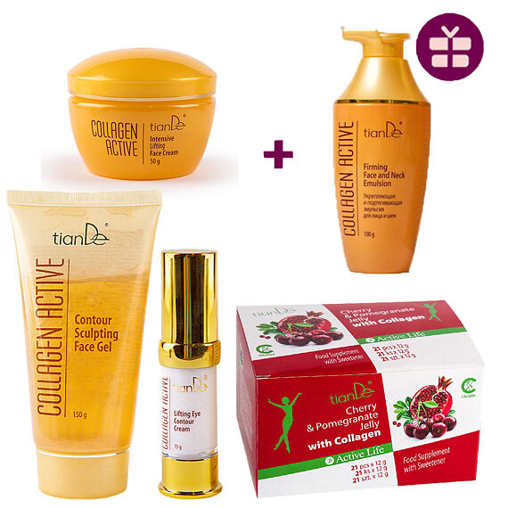 Collagen Active - umfassendes Lifting für Gesicht, Hals und Körper