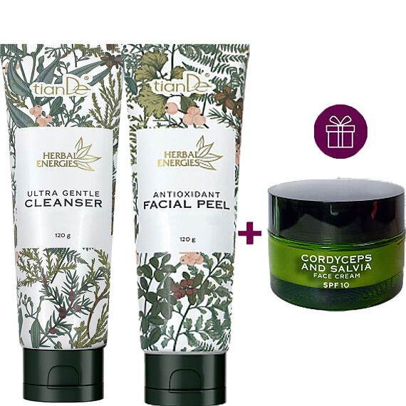 Omladzujúce trio s kordycepsom proti nedokonalostiam