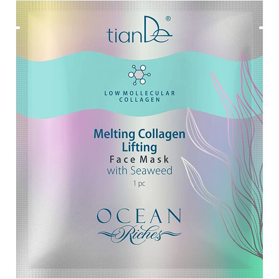 Topiaca sa kolagénová liftingová maska na tvár s morskými riasami