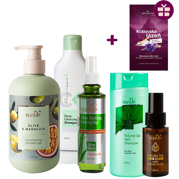 Haare voller Leben und Glanz mit der natürlichen Kraft von tianDe