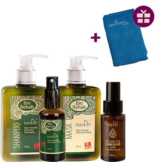 Péče pro aktivaci růstu vlasů