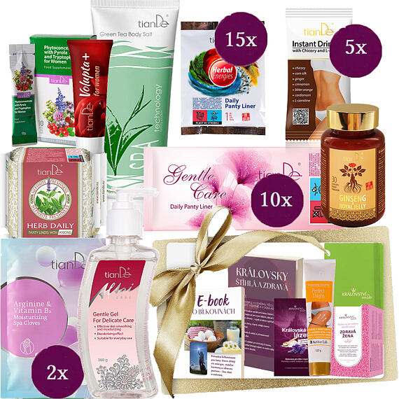 Umfassendes Paket für die Harmonie des weiblichen Körpers