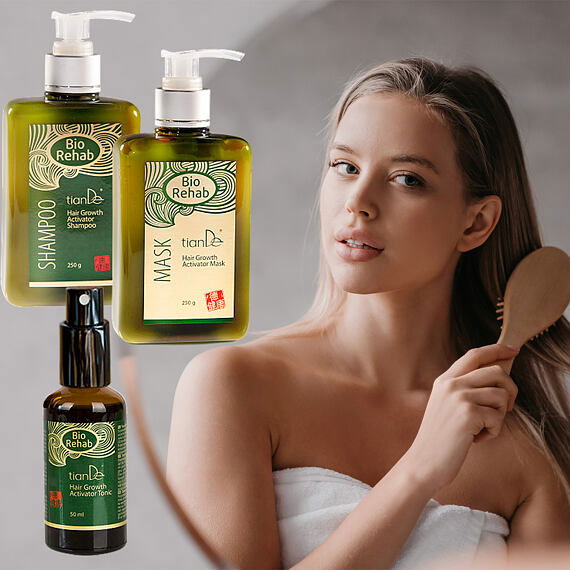 Kompletní systém pro aktivaci růstu vlasů