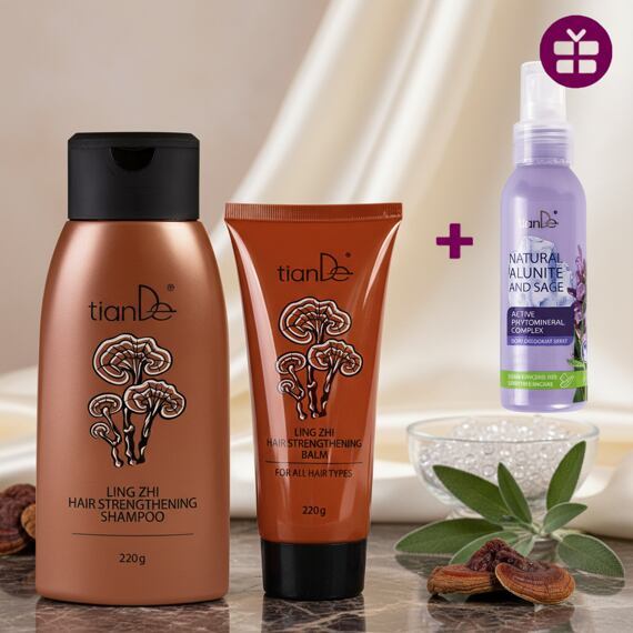 Regenerační balíček pro silné vlasy s deodorantem