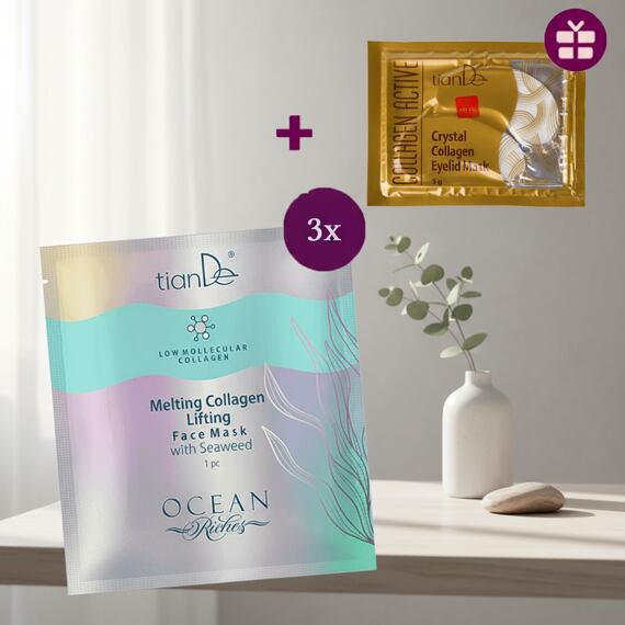 Mořský kolagenový rituál pro vypnutou a zářivou pleť