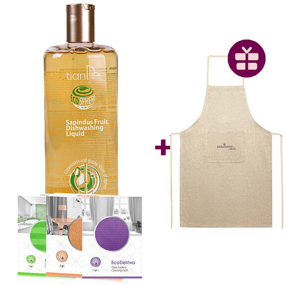 Prírodný čistiaci balíček pre dokonalú čistotu