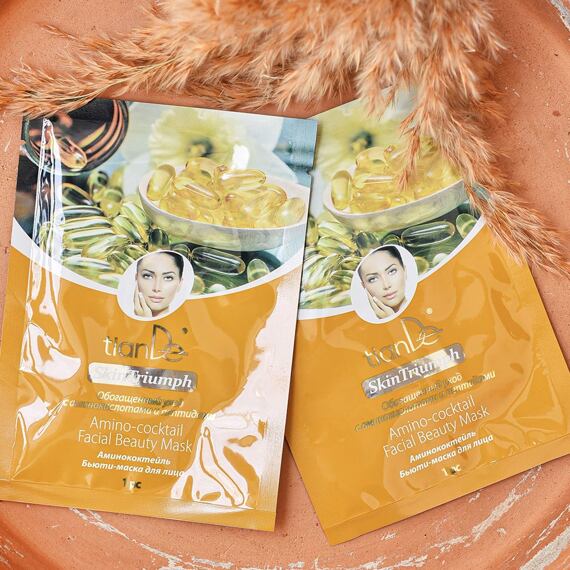 Pleťová beauty maska "Amino-koktejl"